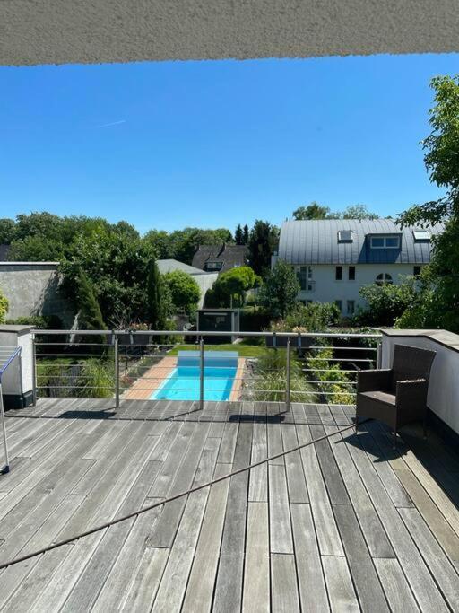 Villa Mit Pool Siegburg Eksteriør billede